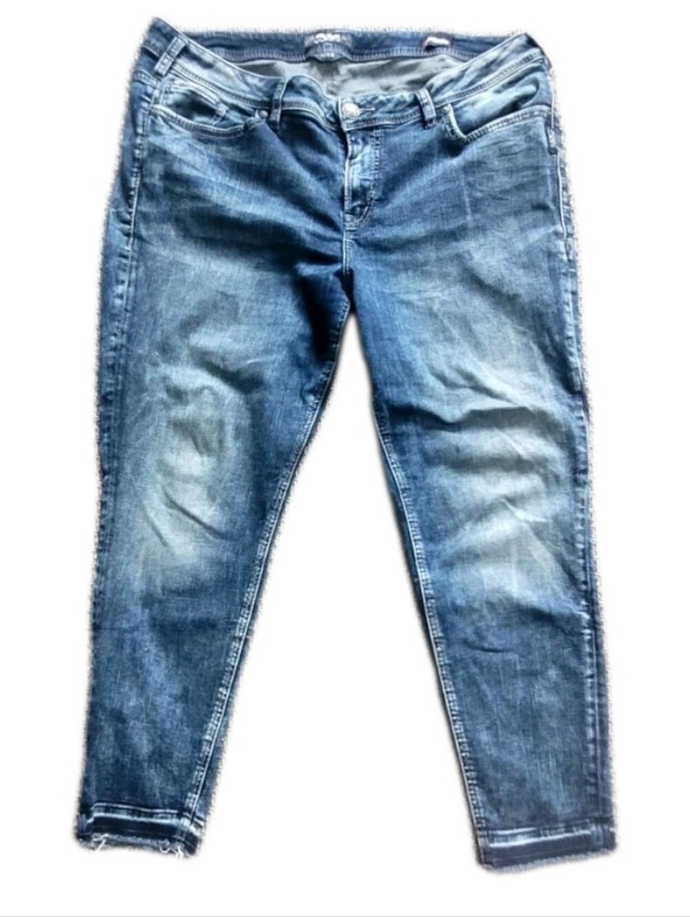 SILVER JEANS Aiko Mid Ankle Skinny Jean's Sz 18/L27